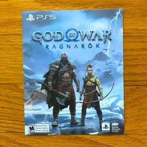 God Of War Ragnarok PS5 game digital version code